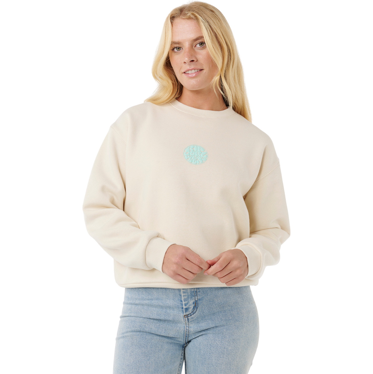 2025 Rip Curl Dame Ikoner Af Surf Afslappet Crew 09SWFL - Shell